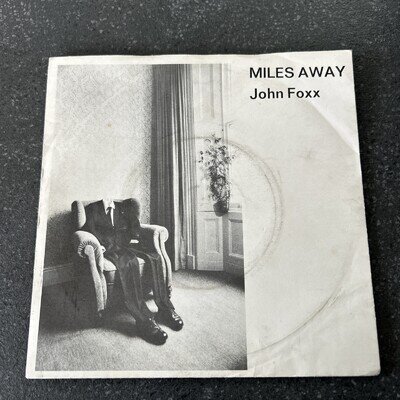 John Foxx - Miles Away - 7" Vinyl Record