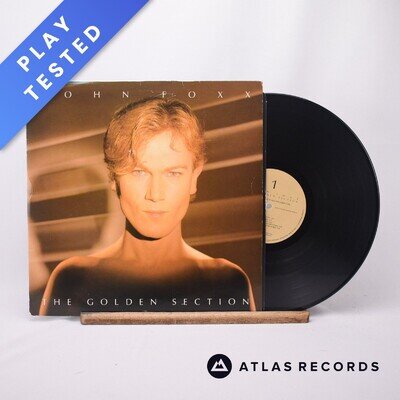 John Foxx The Golden Section Booklet LP Album Vinyl Record V2233 Virgin - VG+/EX