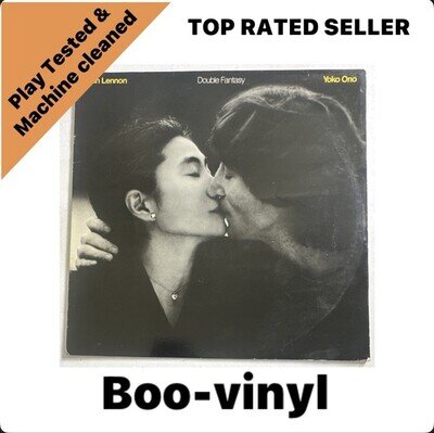 John Lennon ~ Double Fantasy Vinyl Lp Record K99131 1980 EX / VG+ Condition