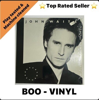 John Waite ~ Rover's Return vinyl Lp Record US Press + Inner NM / NM Condition