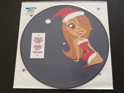 Mariah Carey – All I Want For Christmas 10″ Picture Vinyl Rare Numbered #07972
