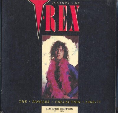 T.REX (MARC BOLAN) - HISTORY OF T.REX - 12" VINYL LP (FOUR PICTURE DISC BOX SET)