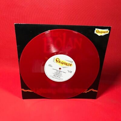 MARC BOLAN Lightning Strikes Twice Volume One 1988 UK 10" RED VINYL LP T-REX