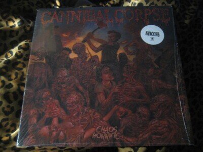 CANNIBAL CORPSE chaos horrific CHARRED REMAINSVINYL LP 2023 deicide morbid angel