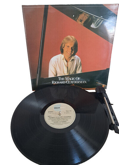 The Magic of Richard Clayderman Gatefold Double Vinyl LP 1982 Tellydisc VINYL EX