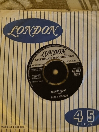 Ricky Nelson, Mighty good.