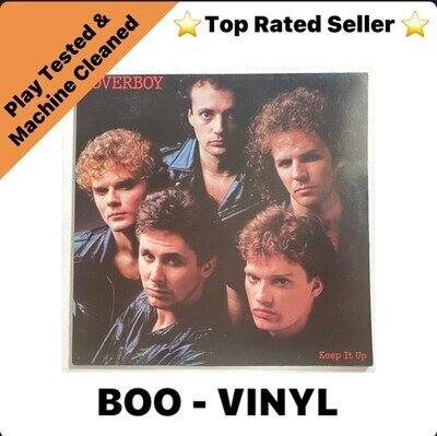 Loverboy Keep It Up Lp Vinyl Record Rock Lp Dutch Pressing NM / EX CONDITION