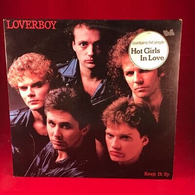 LOVERBOY Keep It Up - 1983 Dutch VINYL LP + INNER EXCELLENT CONDITION