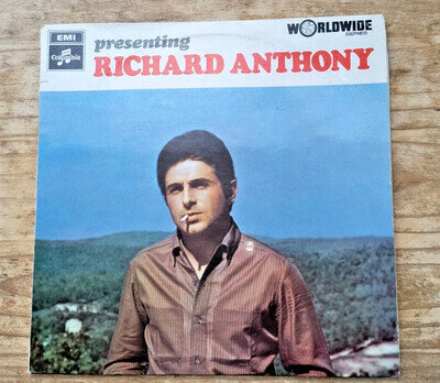 RICHARD ANTHONY "PRESENTING RICHARD ANTHONY" COLUMBIA UK MONO LP 1968