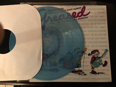 Less Than Jake Greased blue vinyl LP no idea ska punk