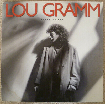 Lou Gramm Ready Or Not 1987 Vinyl LP + Inner VG+/VG+