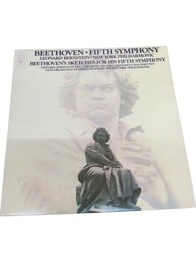 Beethoven Fifth Symphony Leonard Bernstein Vinyl Record LP