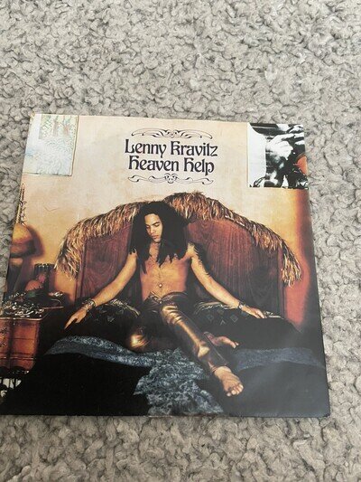 Lenny Kravitz - Heaven Help 7” Black Vinyl Single Virgin 1993 VG+
