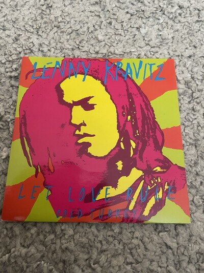 Lenny Kravitz - Let Love Rule 7” Black Vinyl Single 1990 Virgin Records VG+