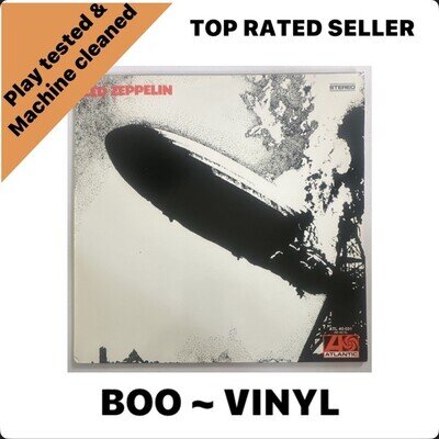 Led Zeppelin Self Titled Vinyl Lp Atlantic K40031 German Issue EX / NM