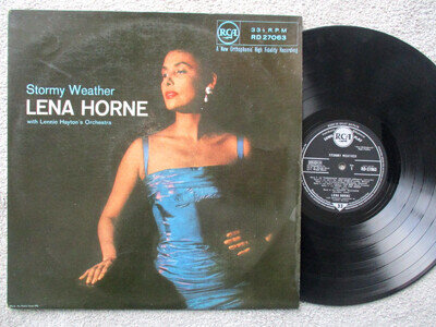 LENA HORNE Stormy Weather Vinyl LP Album 1958 RD-27063 Near Mint Vinyl.