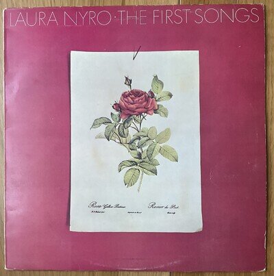 Laura Nyro - The First Songs 1973 UK Vinyl LP Reissue CBS Orange Labels