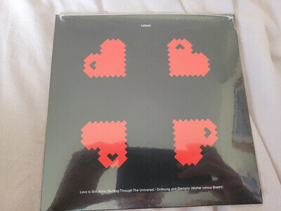 Laibach Love is Still Alive 7" Red vinyl from Electronic Sound New and Sealed