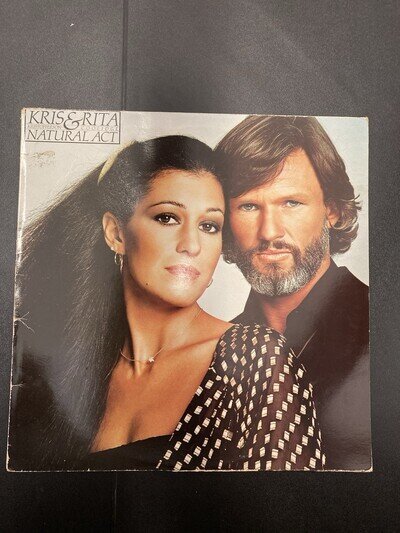 Kris Kristofferson & Rita Coolidge Natural Act 12” Vinyl Album AMLH 64690
