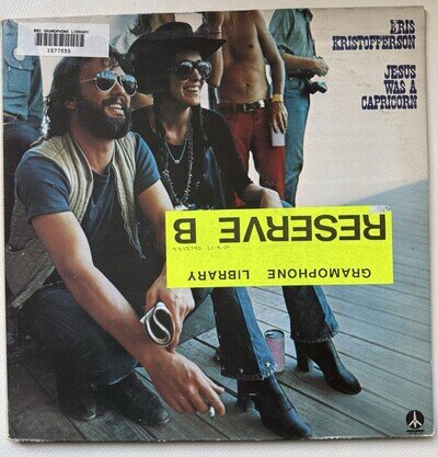 Kris Kristofferson – Jesus Was A Capricorn LP vinyl UK 1972 Monument gatefold