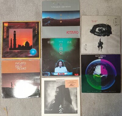 KITARO x 7 VINYL LP Collection - "A Best of Kitaro" in Albums!!!