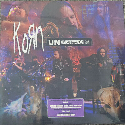 Korn – MTV Unplugged Coloured Vinyl Record LP Blue