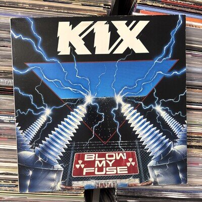 KIX - Blow My Fuse 1988 VINYL LP RECORD ALBUM Ultrasonic Cleaned