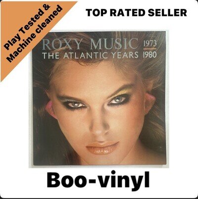 Roxy Music - The Atlantic Years 1973-1980 12" Vinyl LP Record EX / EX