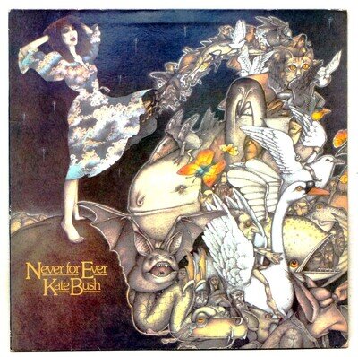 KATE BUSH Never For Ever Vinyl LP EMI EMA 794 UK 1980 VG/VG