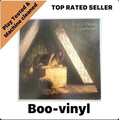 Kate Bush~ Lionheart Gatefold LP Album Vinyl Record 1984 EX / VG Condition