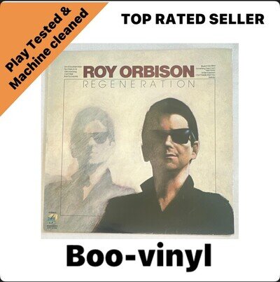 Roy Orbison - Regeneration Lp Vinyl Record Pop Rock 70s EX / VG+