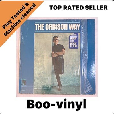 Roy Orbison - The Orbison Way Lp Vinyl Record US Issue EX / EX