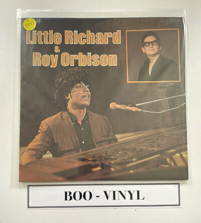 Little Richard & Roy Orbison Original Vinyl LP 1970 rock n roll EX/EX Condition