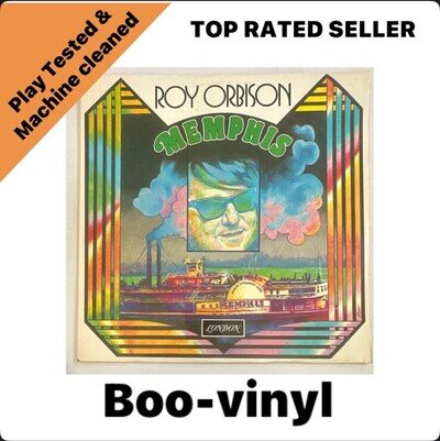 Roy Orbison - Memphis Lp Vinyl Record London Records EX / VG +