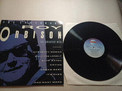 The Legendary Roy Orbison Greatest Hits Vinyl LP Record 1988 Telstar STAR2330