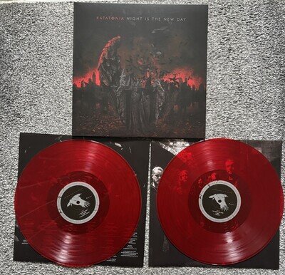 Katatonia Night Is the New Day Double Red Vinyl (2019, Peaceville)