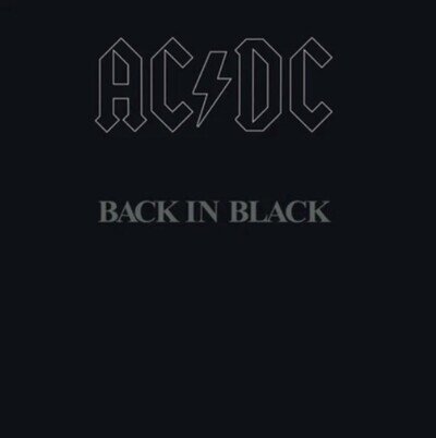 AC/DC - Back in Black 180 Gram Vinyl New/Sealed