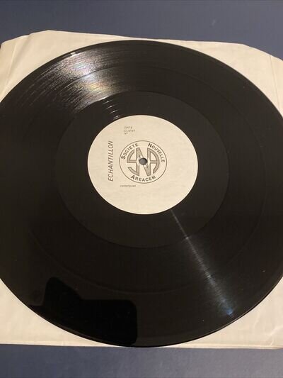 MC Solaar Nouveau Western 12 Inch Single Talkin Loud Test Pressing Record Vinyl