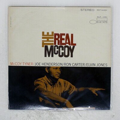 MCCOY TYNER REAL MCCOY BLUE NOTE GXF3008 Japan INSERT LIMITED EDITION VINYL LP
