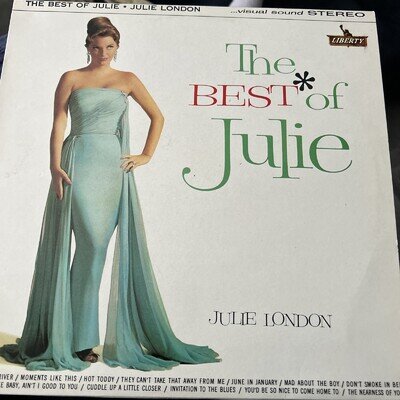 JULIE LONDON / THE BEST OF JULIE / 12" VINYL LP COMPILATION LIBERTY EX/VG