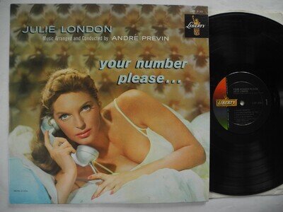 JULIE LONDON Your Number Please... LP US re(1960) EX+