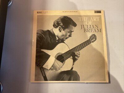 Julian Bream - The Art Of VG+ Vinyl LP 1960