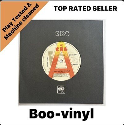 Judas Priest - Take On The World 1979 promo vinyl single EX / M