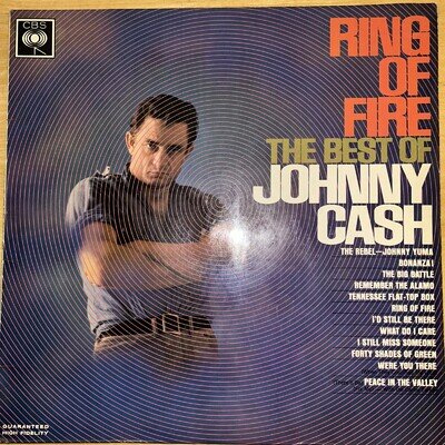 Johnny Cash – Ring Of Fire (The Best Of) – 12" Vinyl LP – CBS – SBPG 62171
