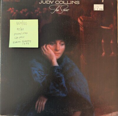 Judy Collins True Stories And Other Dreams Vinyl Record VG+/VG EKS-75053 1973