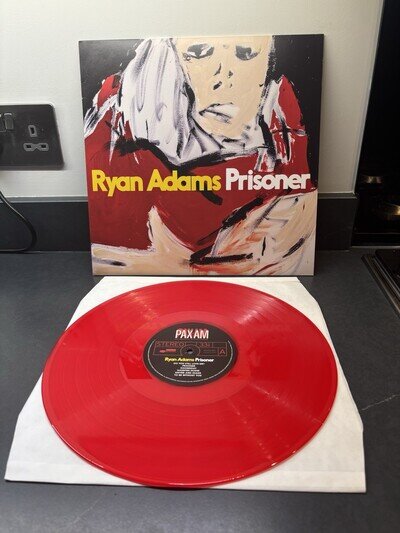 Ryan Adams – Prisoner (Red Vinyl Original, 2017) Cat no. 402557235548 Nm Nm