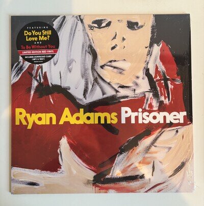 Ryan Adams Prisoner Red Vinyl LP Paxam Cardinals