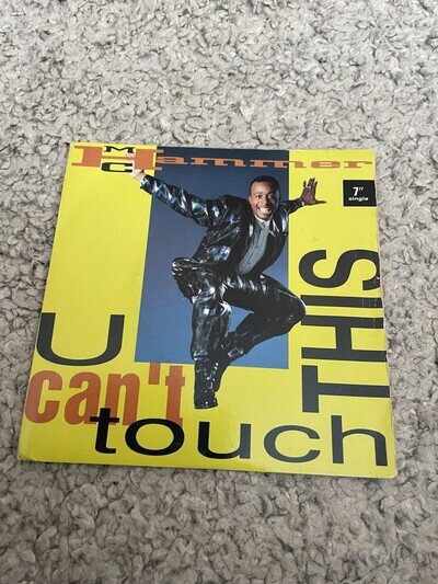 MC Hammer - U Can’t Touch This 7” Black Vinyl Single Capitol Records 1990 VG+