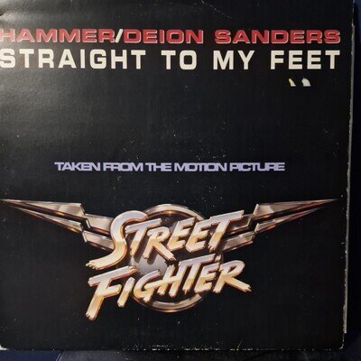 MC Hammer - Straight To My Feet - Used Vinyl Record 12 - R5z