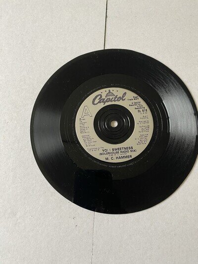 MC Hammer 7”Vinyl Single…Yo I Sweetness…